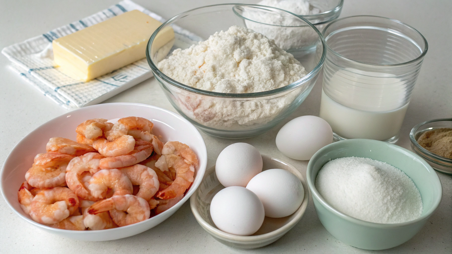 BEIGNET CREVETTES : La recette croustillante ultime 2 BEIGNET CREVETTES ingrediants