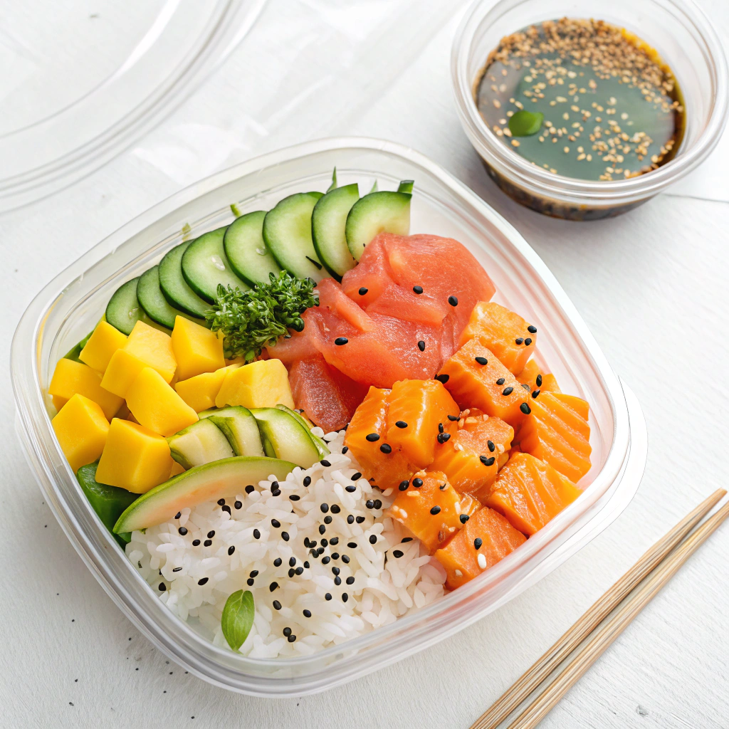 POKE BOWL SAUMON MANGUE