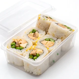 Riz Sushi Cantonais au Poulet