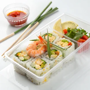 Riz Sushi Thaï aux Crevettes