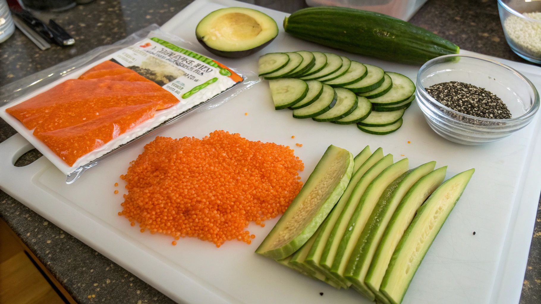 CALIFORNIA MASAGO ingrediants