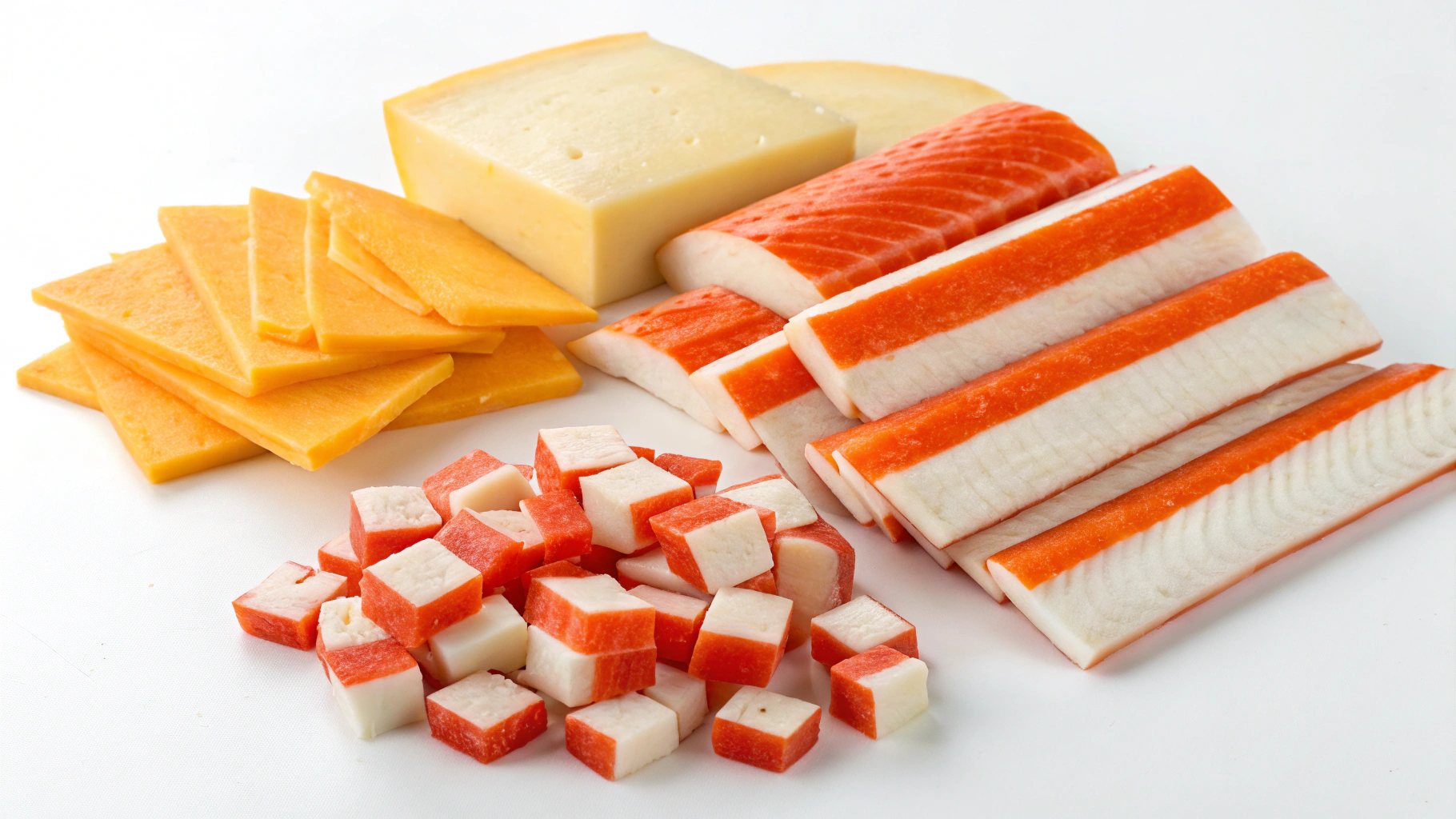 Comment faire un CALIFORNIA SURIMI Cheese parfait ? 2 CALIFORNIA SURIMI Cheese ingrediants