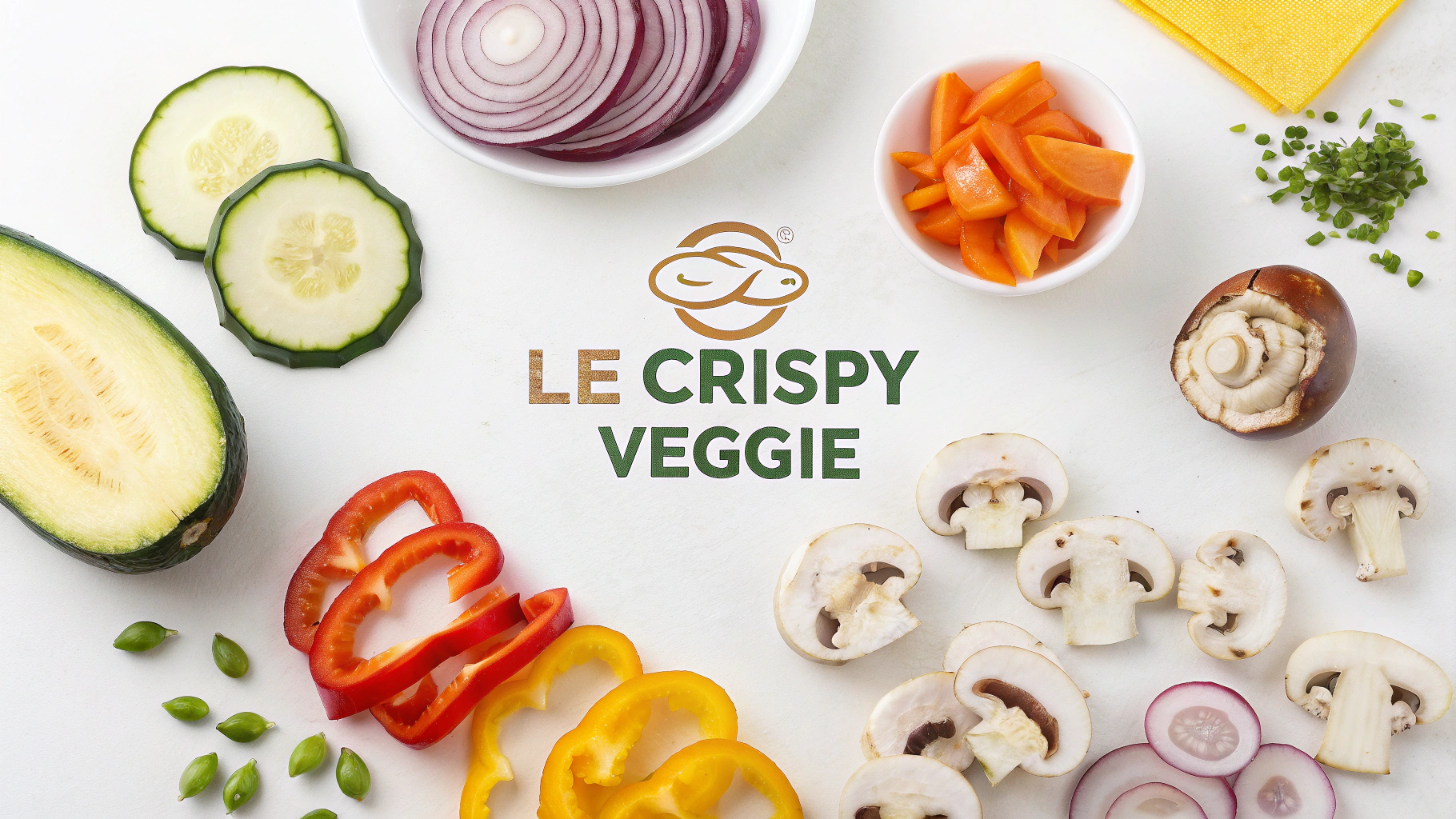 LE CRISPY VEGGIE : Le secret dévoilé ! 2 LE CRISPY VEGGIE ingrediants