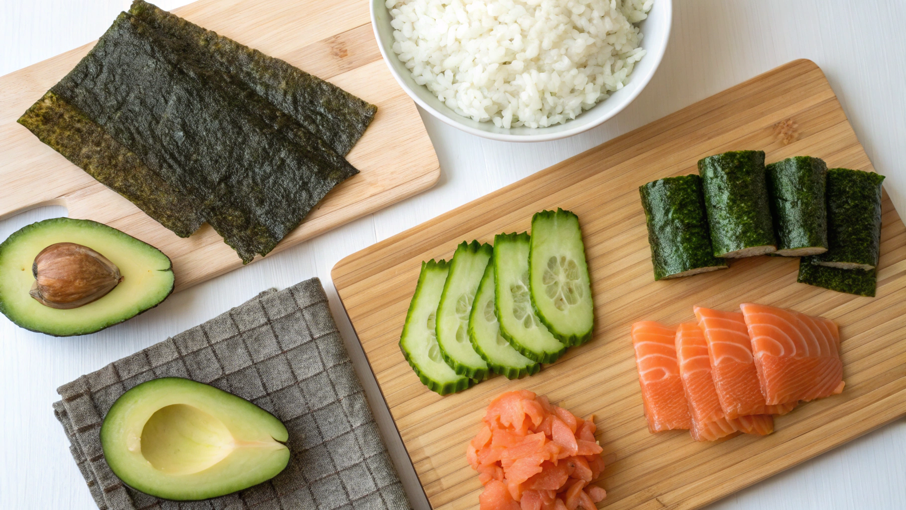 MAKI AVOCAT ingrediants