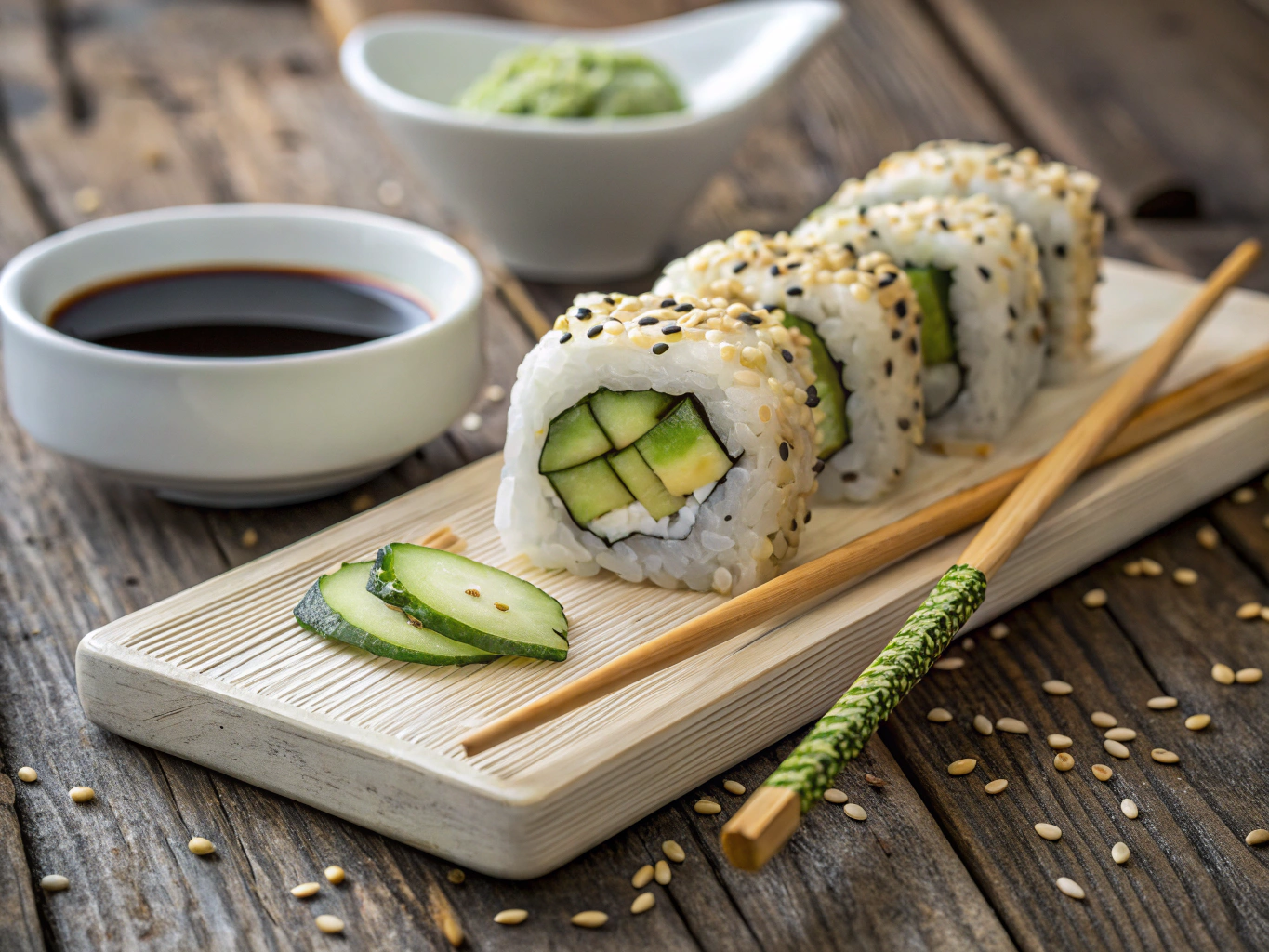 MAKI CONCOMBRE SESAME
