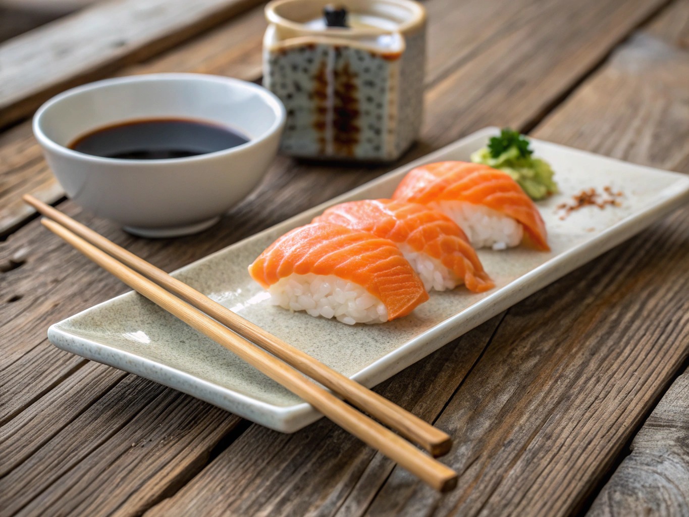 Nigiri saumon