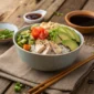 poké bowl poulet