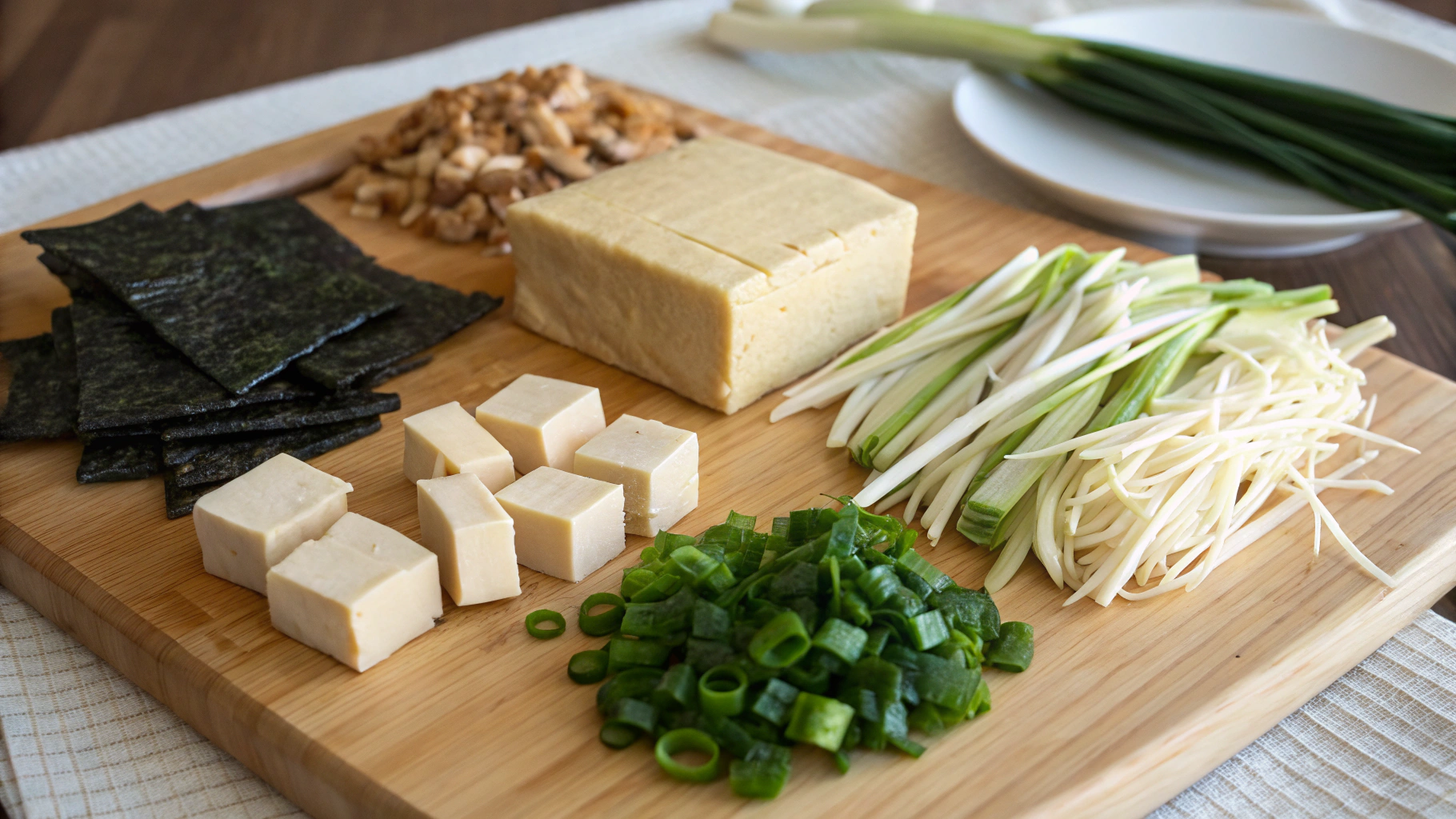 Miso Soup ingrediants