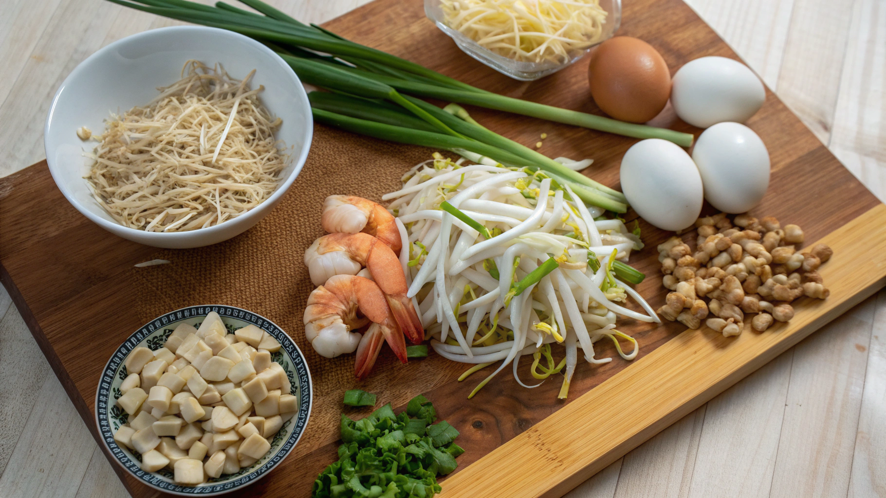 Pad Thai ingrediants